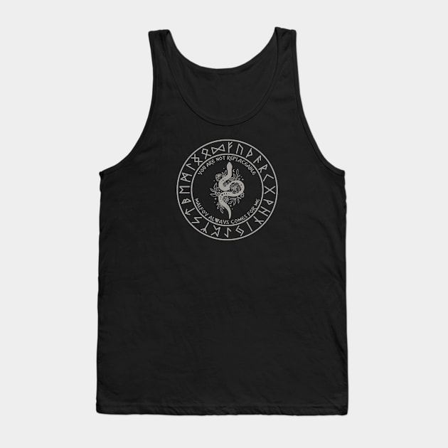 Runes Tank Top by North Eastern Roots